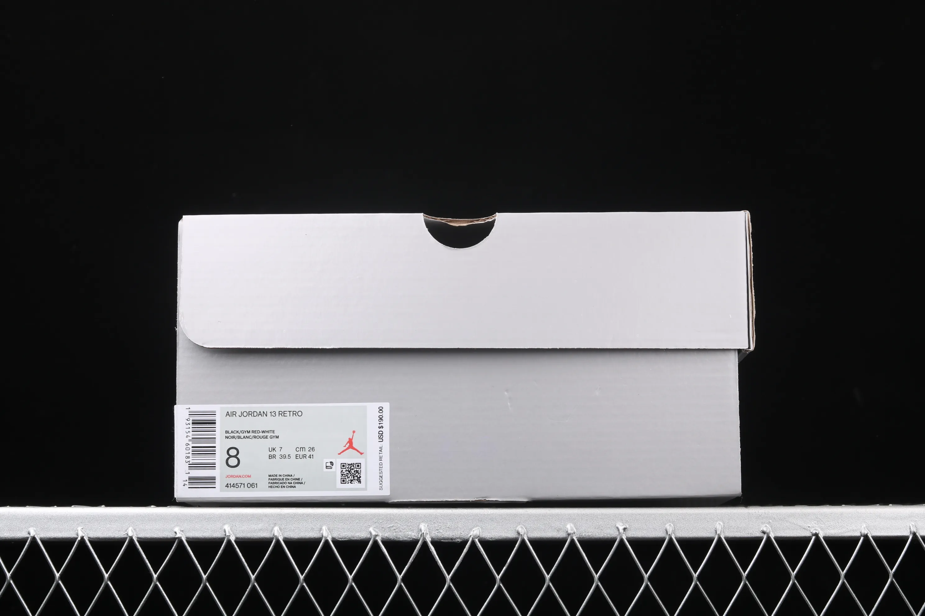 All Categories Air Jordan Jordan Series Basketball Shoes Air Jordan 13 Air Jordan 13 "Reverse He Got Game" AJ13 Joe 13 Reverse Panda Love and Respect First Layer Real Carbon Real Cat Eyes 414571-061